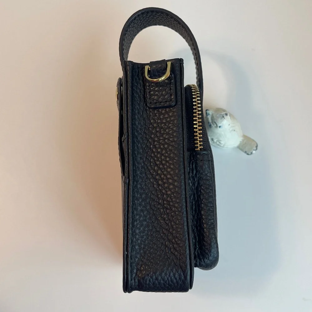 Bandolier Hailey Holster Crossbody Phone Bag In Black/Gold